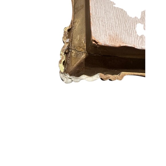 Vintage Renoir Print "Young Girl with Flowers" Wall Decor Framed 9"x11" - Picture 5 of 6